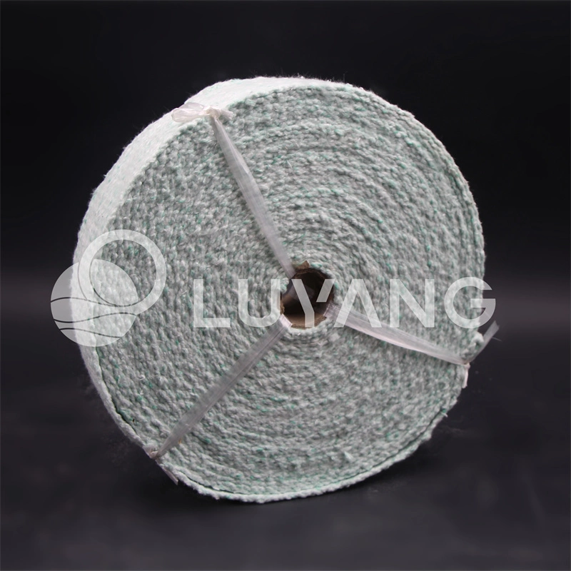 Luyangwool Kaowool prix raisonnable de haute qualité à haute température ignifugation 1260 soluble d'isolation en fibre de céramique tissu pour isolement libre de l'amiante