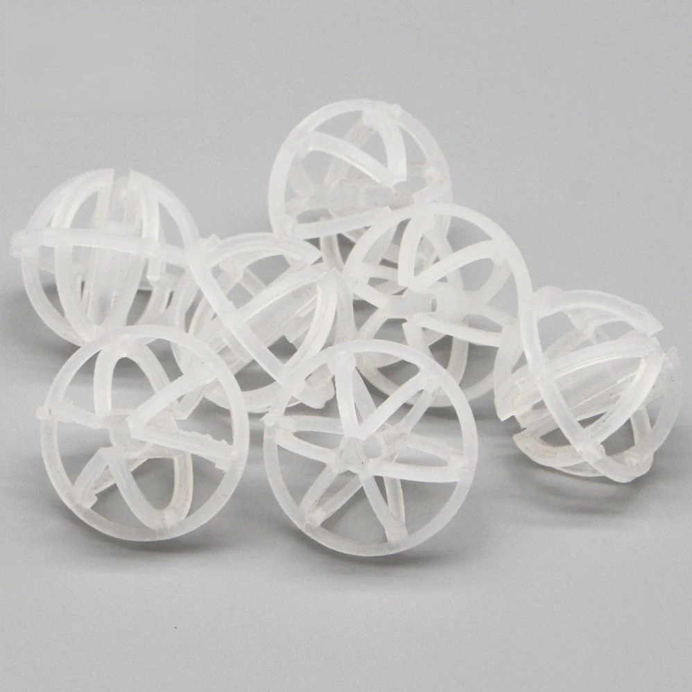 Zhongci High Mass Transfer Plastic Tri Pack Filter Media Mass Transfer Tri Pack Packing Balls