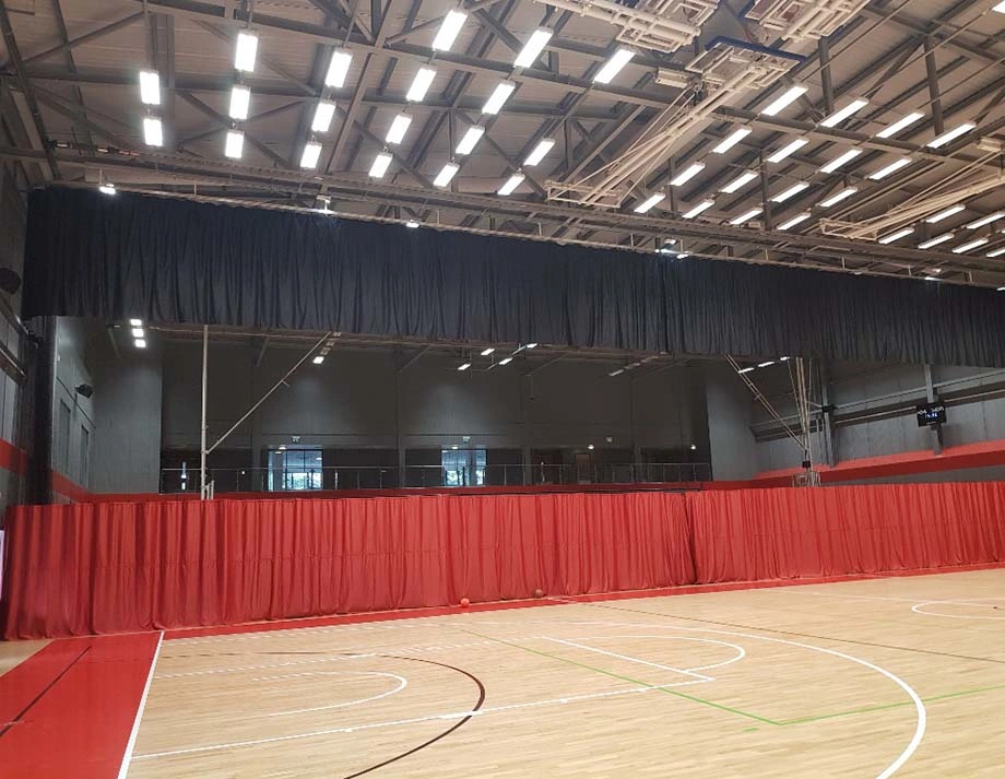 New Product for Sports Equipments Hall Divider Net Division Curtain