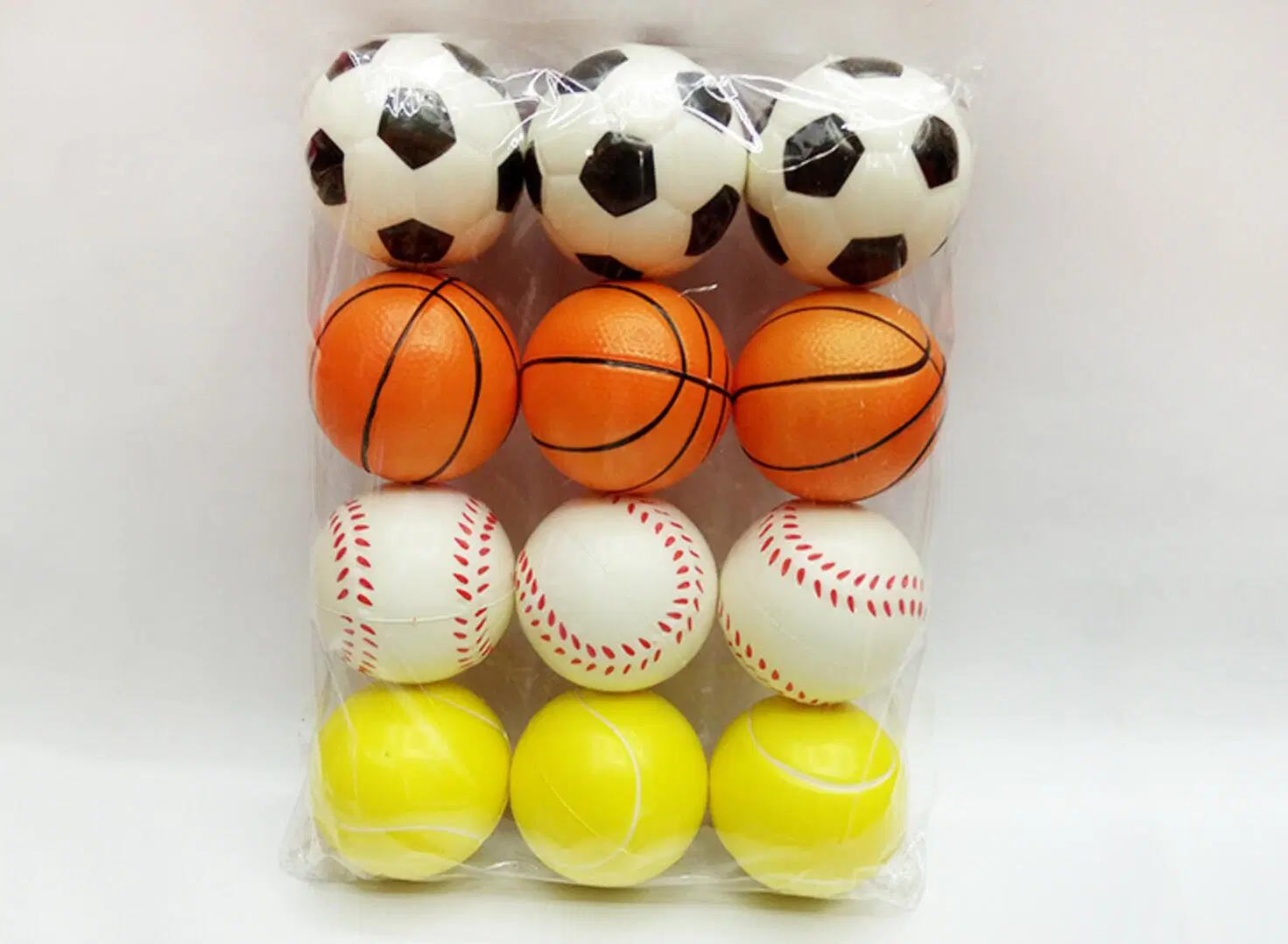 Estilo de basquete 6,3 cm Anti Stress PU Ball