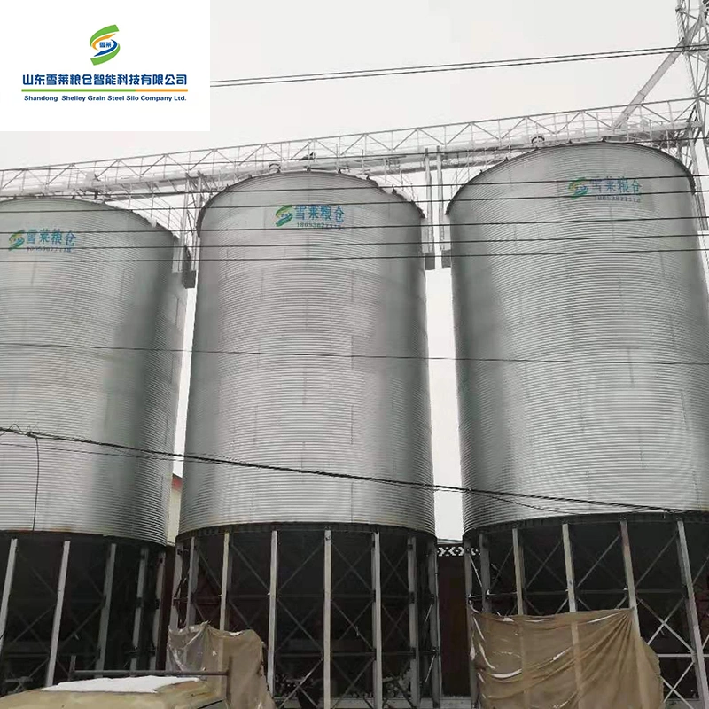 Grain Wheat Maize Millet Storage Galvanized Steel Silo Factory Price