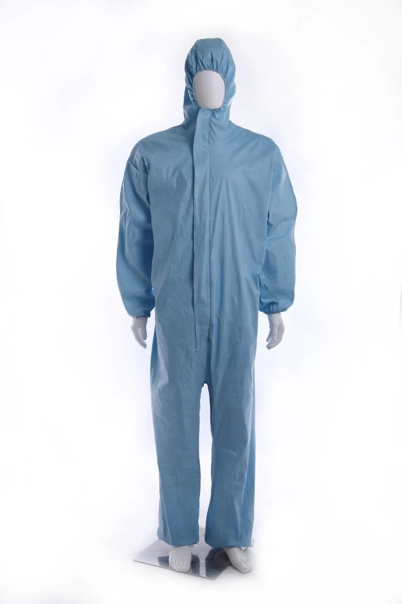 CE Certified Disposable Flame Retardant Type 5/6 Non Woven Soft Coverall