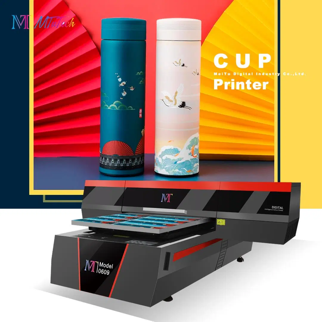 MT Small Format Flatbed UV Printer 6090 for Phone Case,Bottles, Golfs and Various Promotional Items Printing