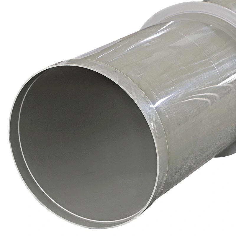 PP Polypropylene Ventilation Exaust Round Tubes Flexible Plastic Water Pipes