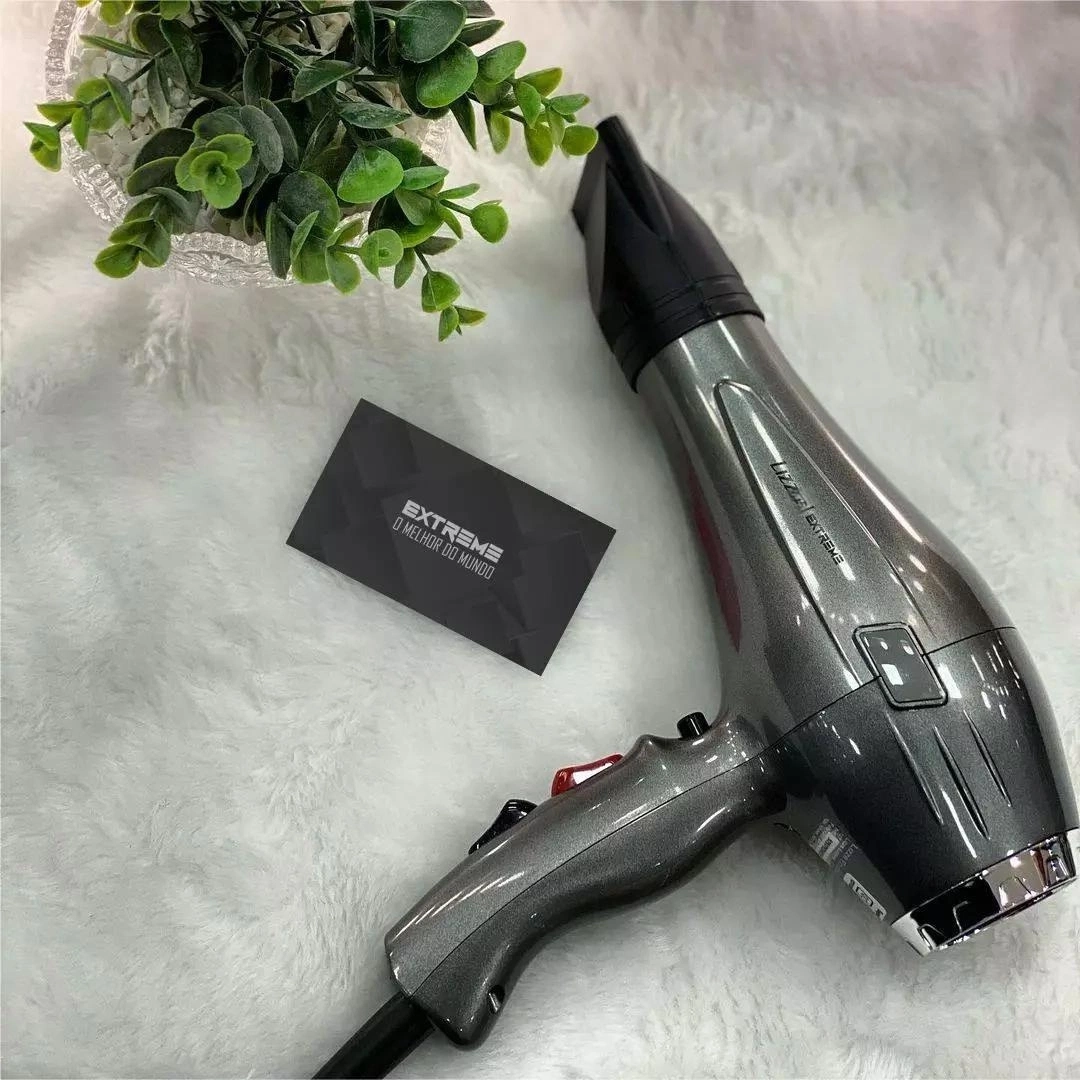 Salon 2400W Power Grey Color Hair Dryer Professional AC Motor Three Speed Selection of New Popular Blower