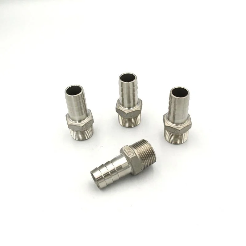 Female Thread BPS NPT Pipe Fitting Stainless Steel Ss 304 316L Forging Hexagon Hose Nipple