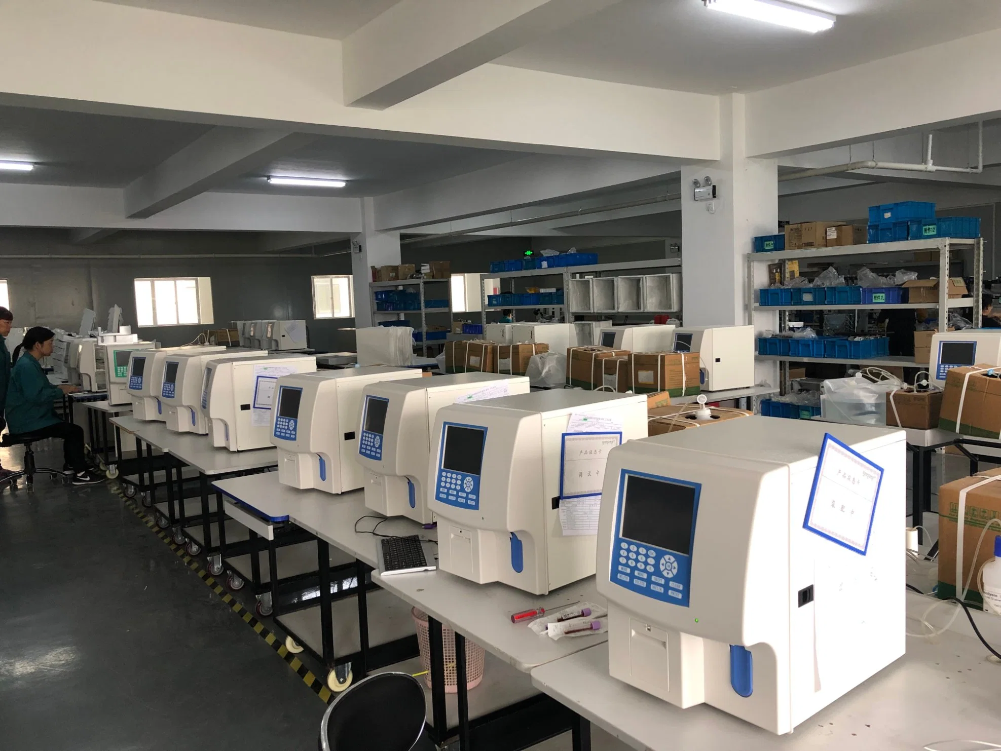 3 Part/Diff Automated Cbc Hematology Analyzer Hb-7021