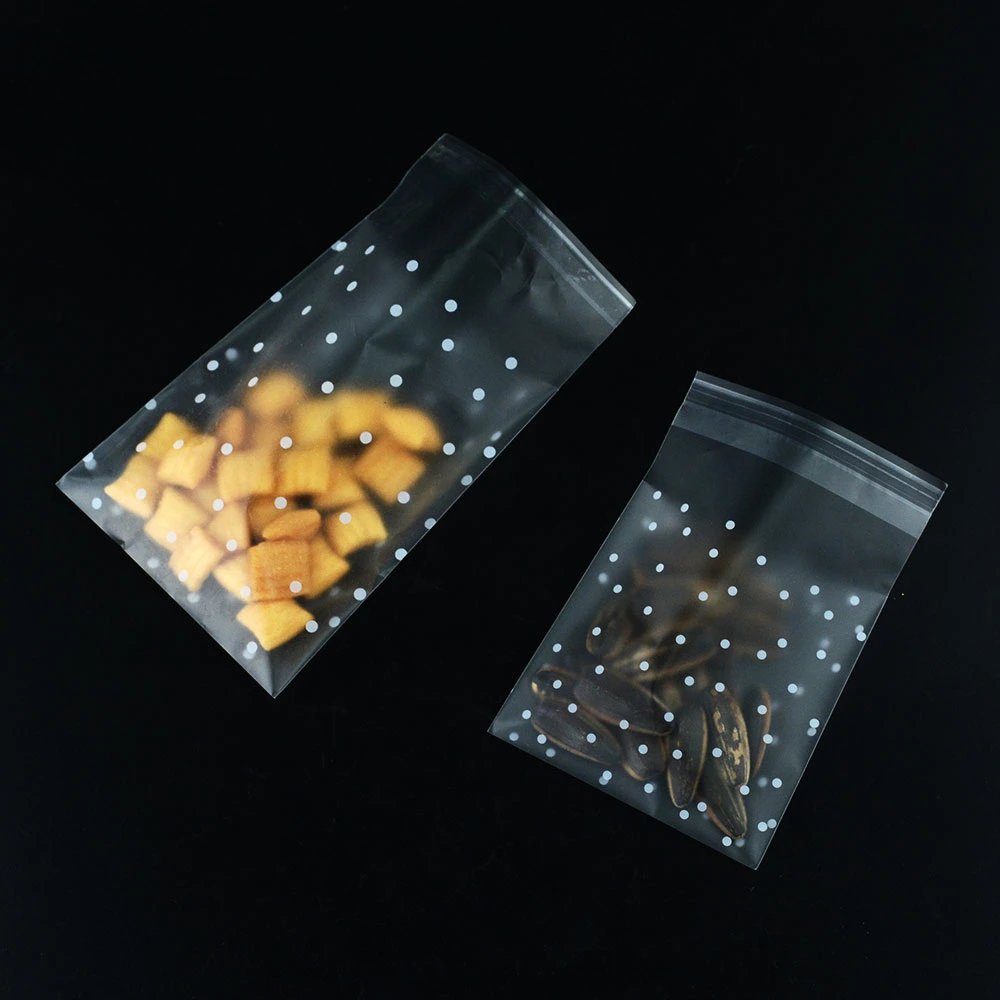 Bolsas de regalos galletas de pan de embalaje de plástico Caramelos de suministros de parte de decoración de boda