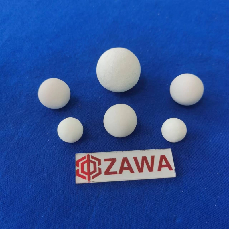 Alumina Ceramic Grinding Ball Particle Uniform Catalytic Desiccant Activated Alumina Ball 13mm19mm