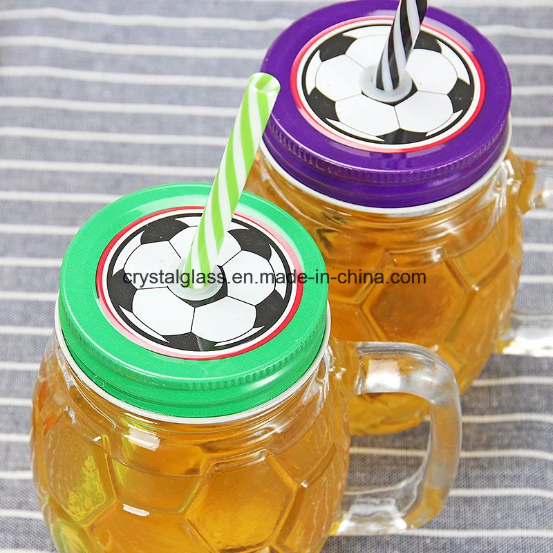 Pinapple Shape Glass Mason Jar Juice Bottle Beverage Container