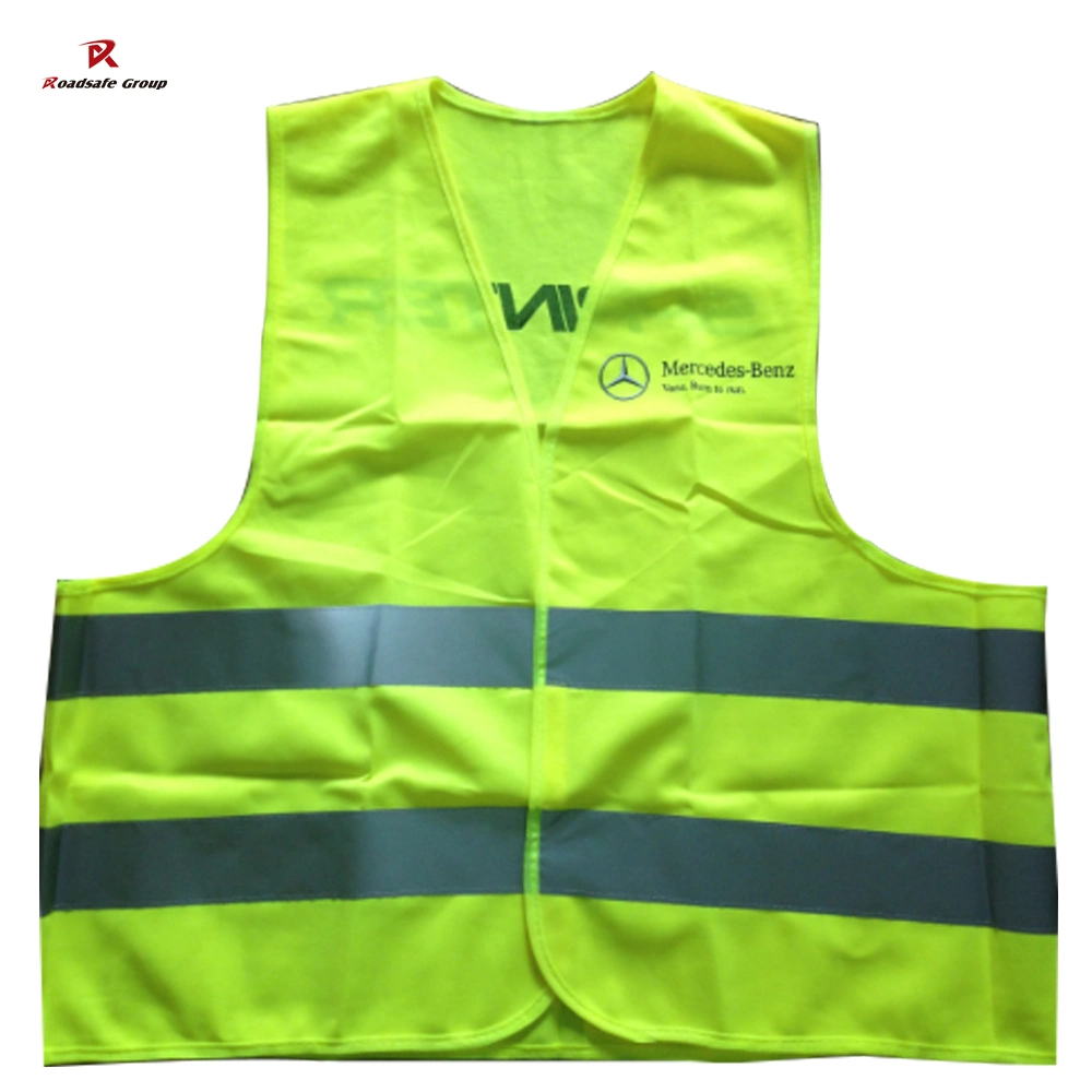 Logo Print 100% Polyester Jacket Security Vest Reflective Jacket Jumper / Hi Vis Safety Vest Cheap Price