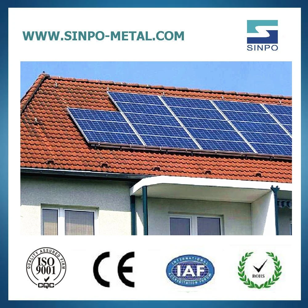 Sinpo Solar Hocheffizienz 20kw 20kVA 20kwh Solar Power System Solar-Zentralheizung