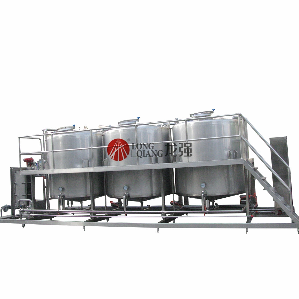 Alkali/Acid CIP Solution New Equipment Stainless Steel Cleaning Milk Processing Washing Machine