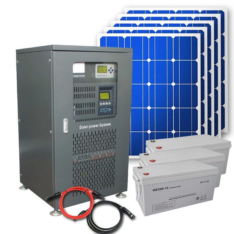 Complete Solar Panel Kit 8kw 10kw 20kw 30kw on/off-Grid Solar Power System for Home