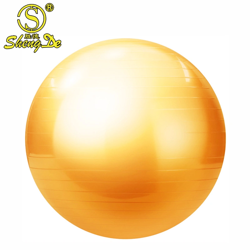 Fashion Sport Gym Printing Organic 4*6*9 PVC Foam Yoga Ball