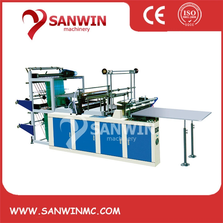 Bottom Sealing Plastic Packaging Bag Making Machine with Cold Cutting
