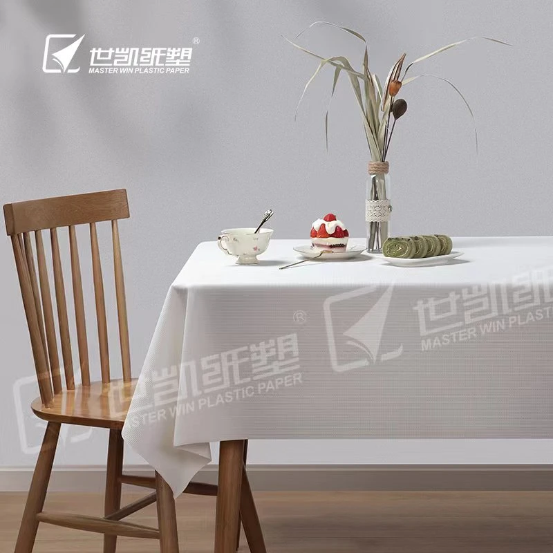 Hotel Chain Restaurant Crayfish Disposable Table Cloth Stone Cream Waterproof Environmental Protection Platform Cloth Manufacturers Wholesale/Supplier