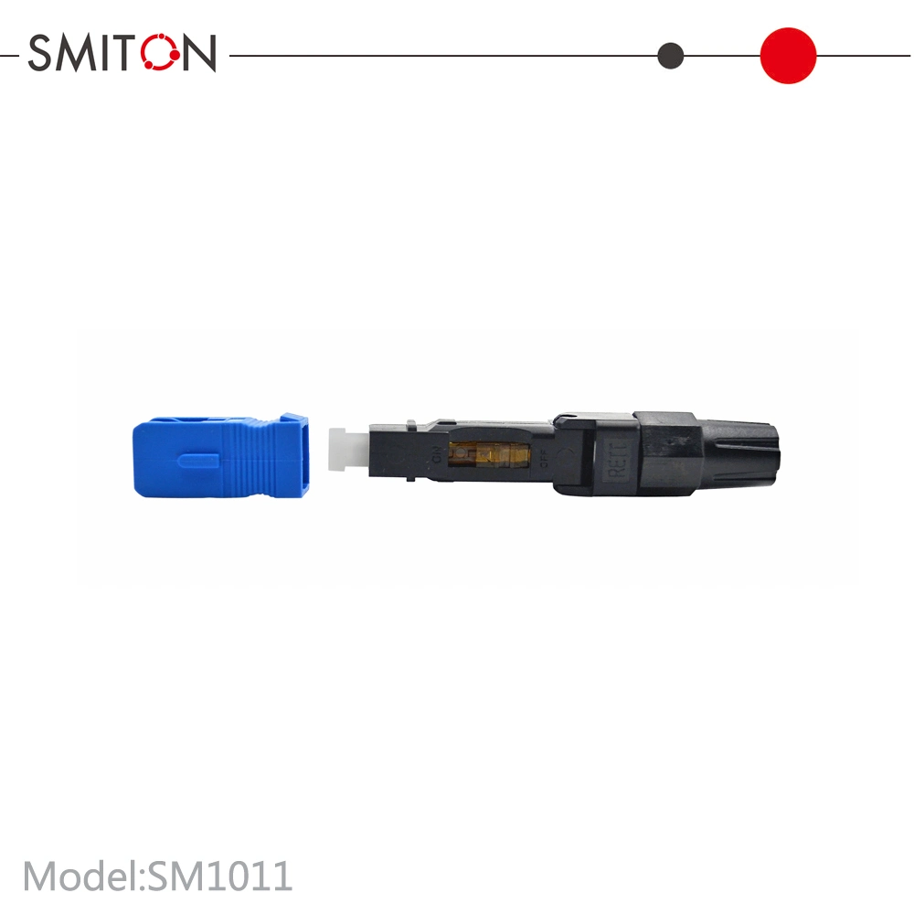 FTTH Sc Upc APC Fiber Optical Fast Quick Cable Connector