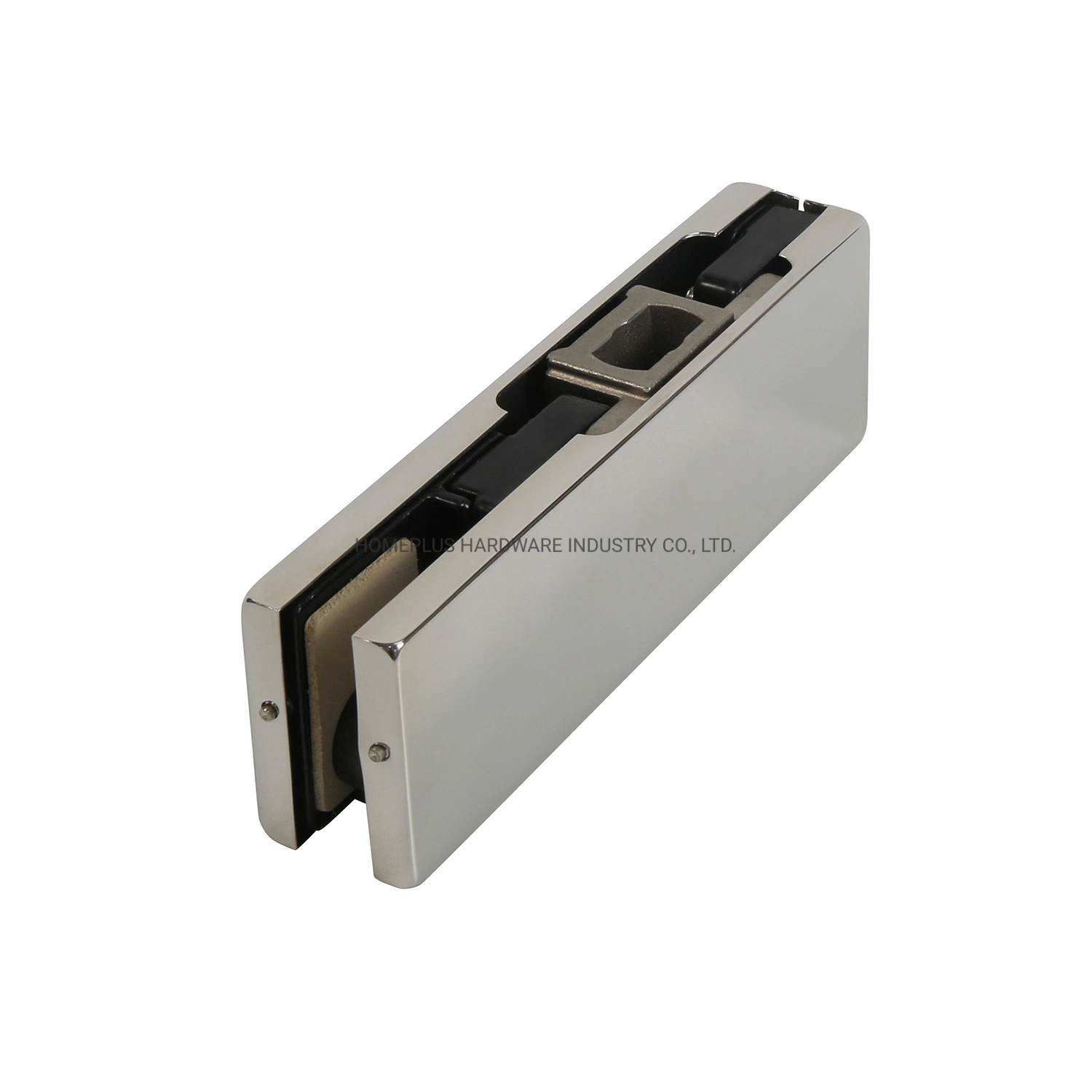 Commercial SS304 Glass Hardware Door Clamp Bottom Patch Fitting