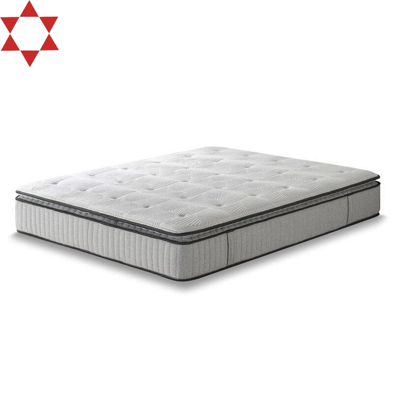 Matelas à ressorts ensachés en mousse de latex naturel très demandé pour la maison et la chambre à coucher.