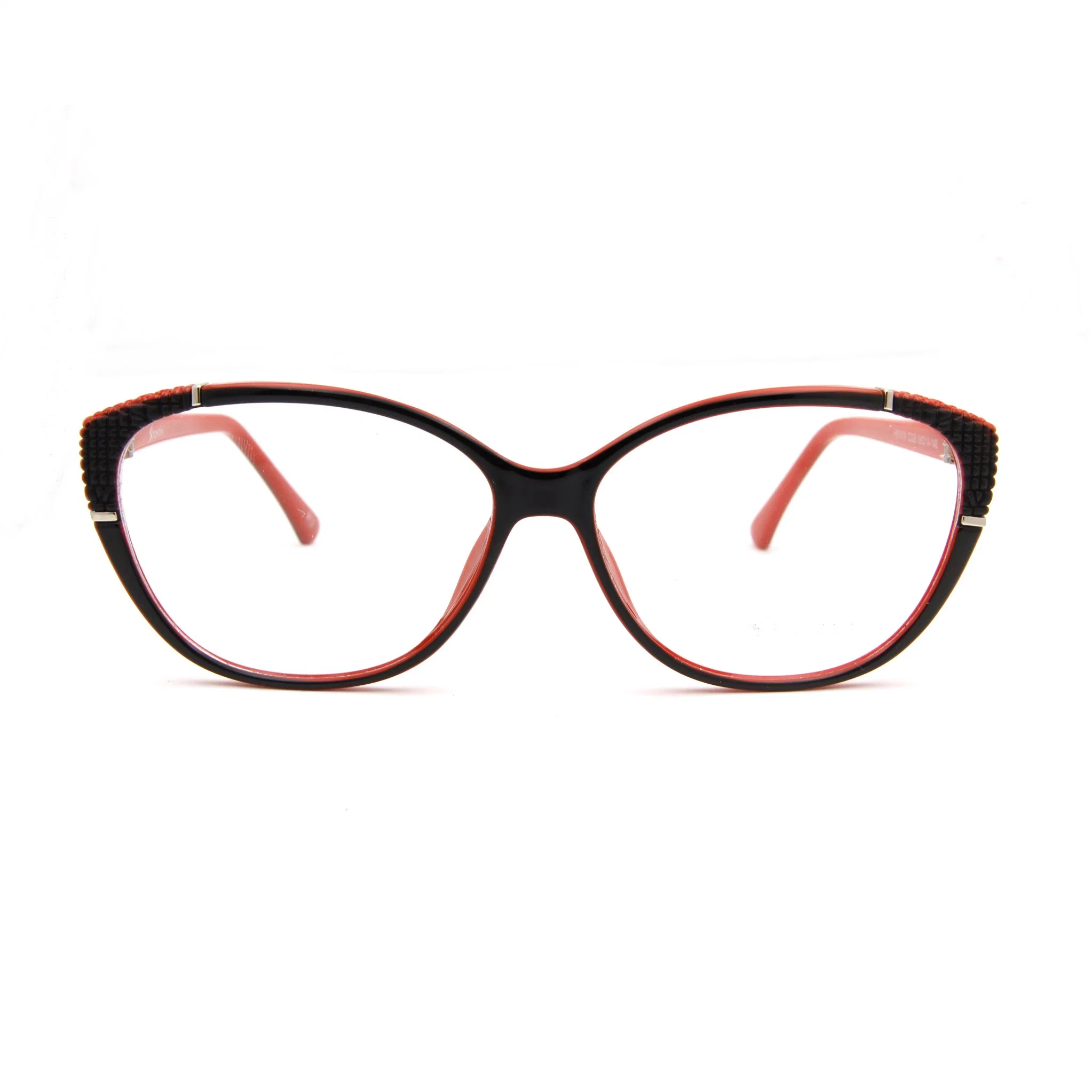 Cat Eye Shape Double Color Tr90+Cp Material Optical Eyewear, Plastic Eyeglasses Frames (RT1065)