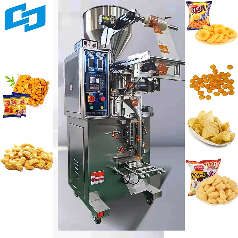 Three Side Sealing Dog Food Granular Packaging Machine with Measuring Cup Type