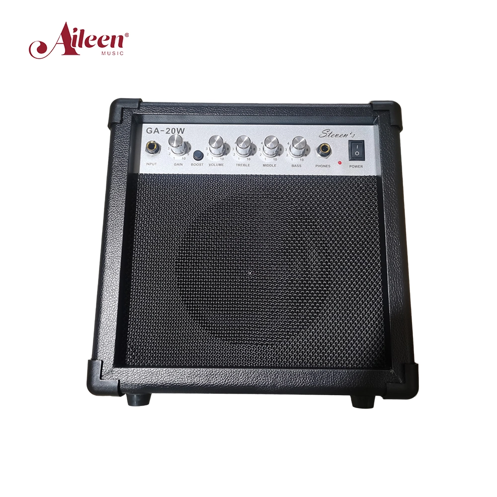 Amplificador de guitarra de 20 W com volume de sobremultiplicação de 6.5" (AG20W)