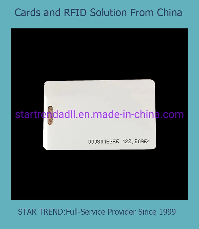 Tk4100 Blank Hole Punch Plastic RFID PVC Card