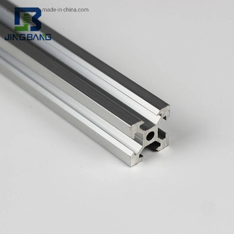 Precio curva Profil de aluminio 6063 T5 1515 2020 3030 4040 20X40 de 30X30 30X60 60X60 T V la ranura de extrusión Extrusión de perfiles de iluminación de trama