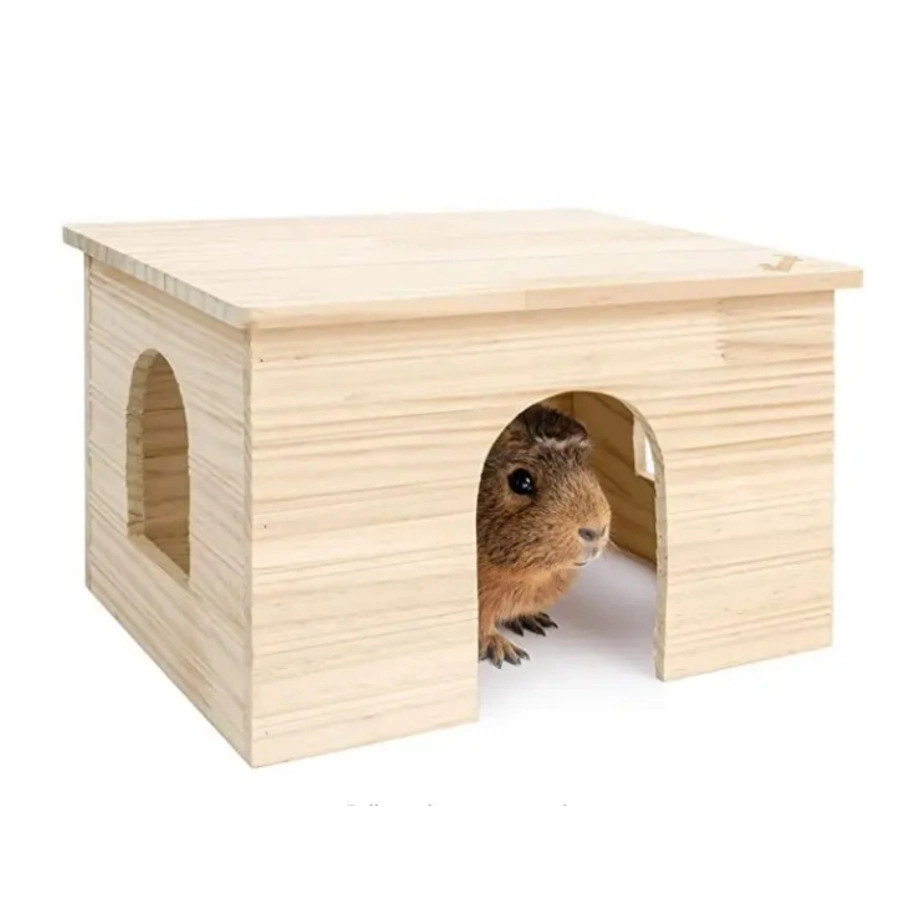 Indoor Chinchilla und Hamster Holzhaus kleines Haustier Wohnzimmer