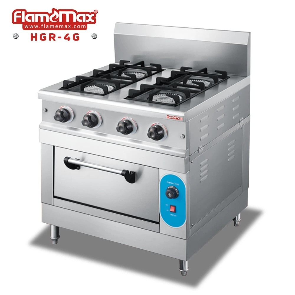 Personalización básica 4 cocina de gas Burners con horno de gas (HGR-4G)