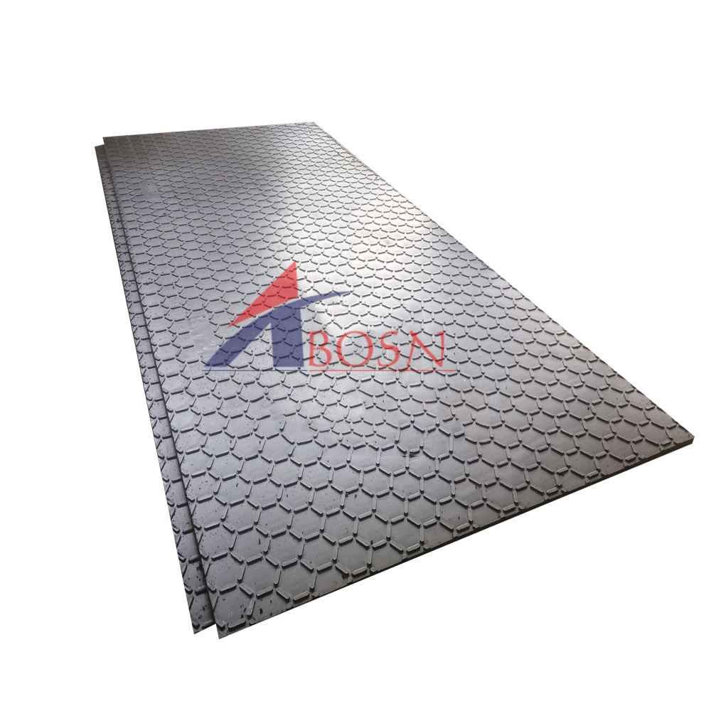 Factory Price Wear Resist 4X8 HDPE Polyethylene Portable Construction Ground Protection Mat