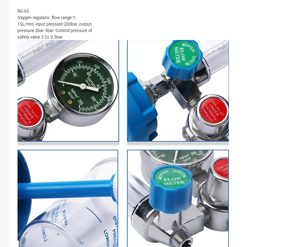 Oxygen Regulator Valve Use for Hospital