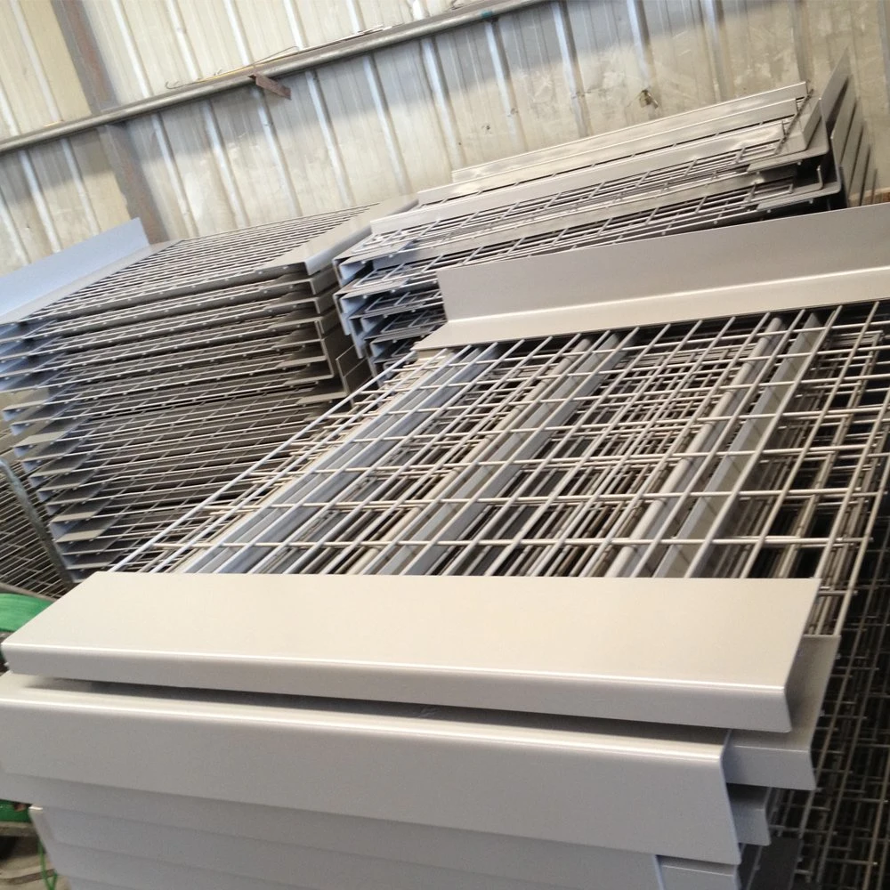 Hanging Wire Mesh Divider /Welded Wire Mesh Panel with Hooks for Pallet Racking System