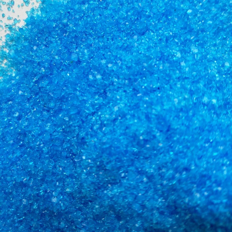 98% de pureté de l'engrais en granulés bleu vif de grade de sulfate de cuivre Sel de cuivre pentahydraté CAS 7758-99-8