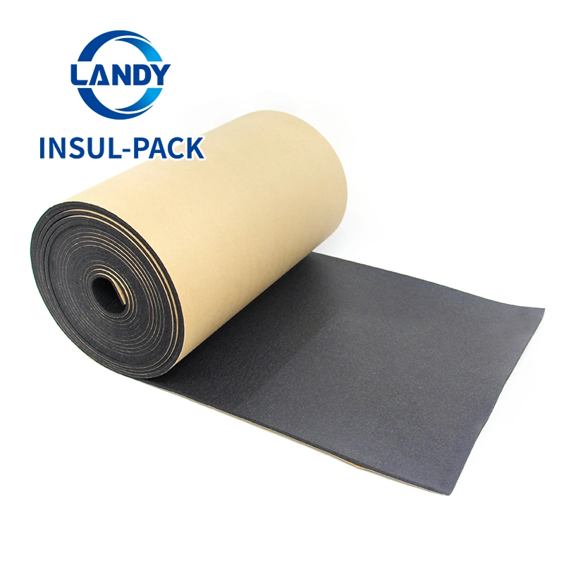 Self Adhesive Thermal Insulation XPE Foam Roll for Roofing Soundproof