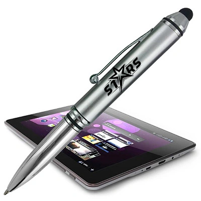 Promotion Geschenk Fashion Design Metall Dual-Funktion Stift Taschenlampe und Stift/Stift Kugelschreiber/Stift Kugelschreiber