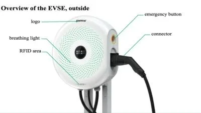 Hyliess Evse Manufacturers Home AC Electric Car Solar Smart Wallbox 11kw 22kw Level 2 Type 2 32A DC Fast 7kw EV Charge