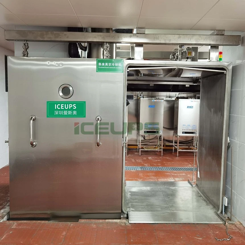 Pré-refrigerador de 200 kg de vácuo para pão para arrefecimento rápido do pão