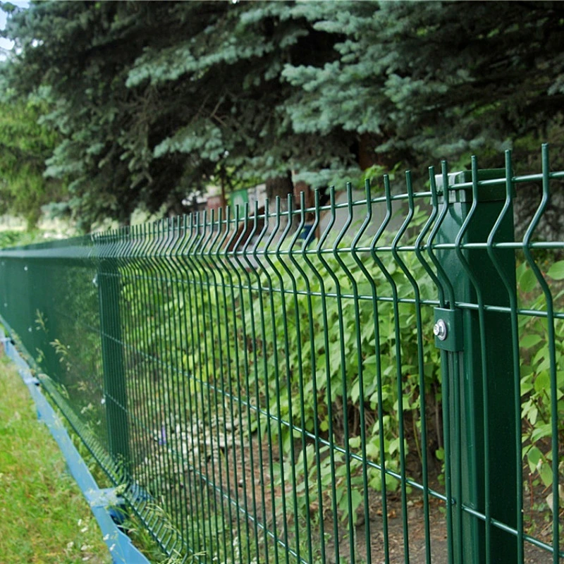 Anping Best Price 3D Curved PVC Coated Welded Wire Mesh Panels for Garden Fencing in China