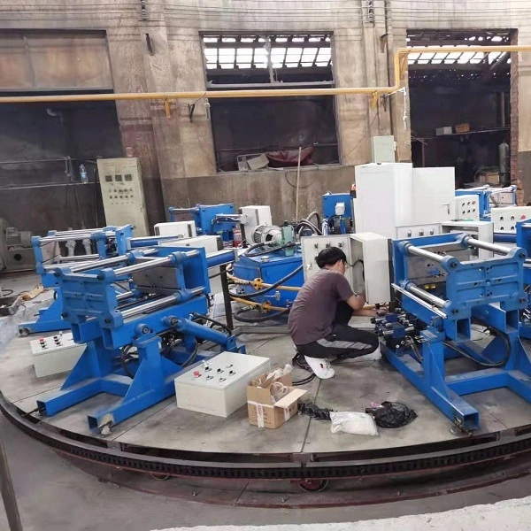 Wuxi Jingjie Gravity Druckguss-Linie Gießerei Maschine für Auto Teile