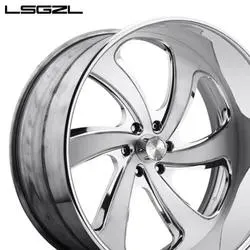 Custom Forged 18-26 Inch Forged Aluminium Alloy Truck Wheel for Jeep 4X100 Chrome off Road Replica Wheel