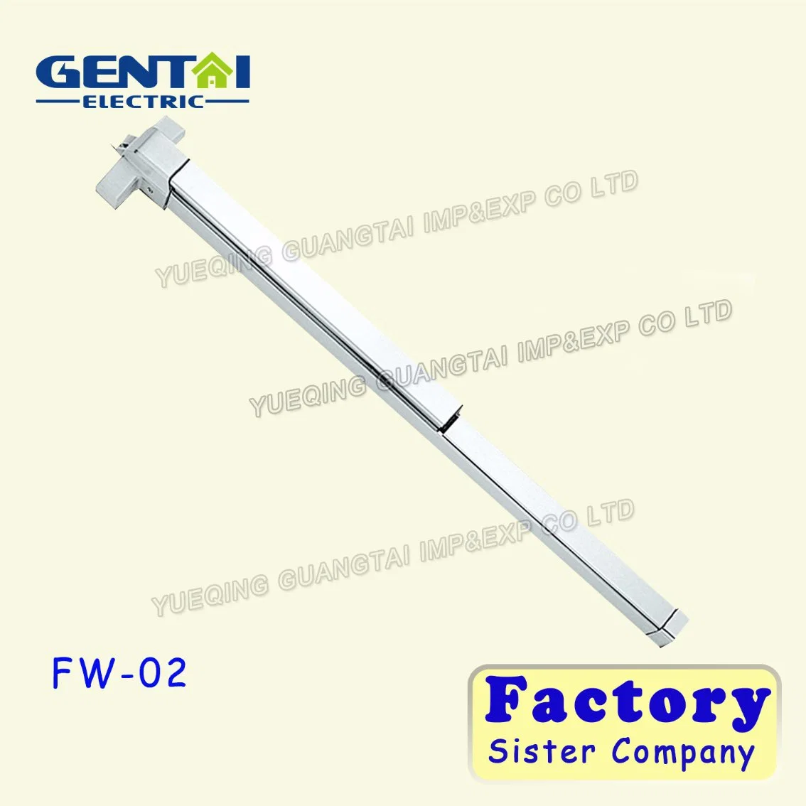 Fire Door Stainless Steel Panic Push Bar Exit Device