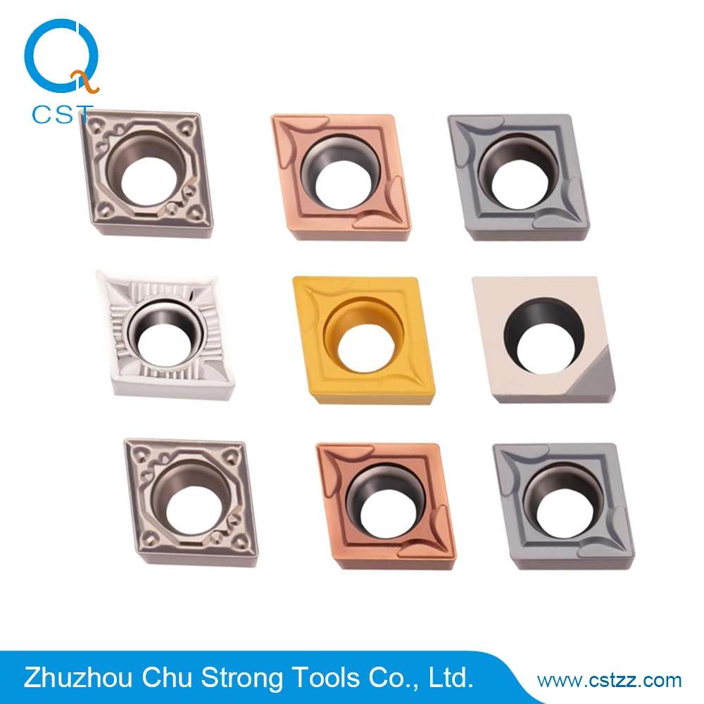 Tungsten Carbide Insert CCMT09T304-MQ for processing stainless steel turning tools CCMT series