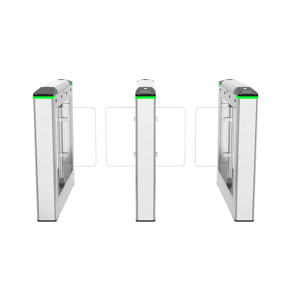 Electronic Automatic Security Swing Flap Barrier Turnstile Gates Stainless Steel Swing Gate Bester Smart 2 Years Indoor / Outdoor