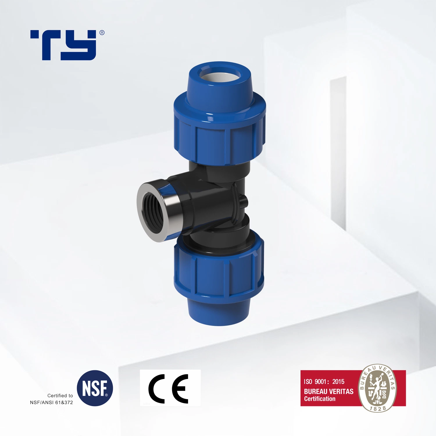 All Kinds of Quality Elbow PP Compression Fittings 2020 Latest Type for Irrigation Water Pipe