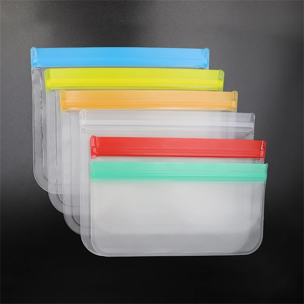 Factory Wholesale/Supplier BPA Free Reusable Freezer Bags for Fruits Sandwich Snack Meal Prep Travel Item