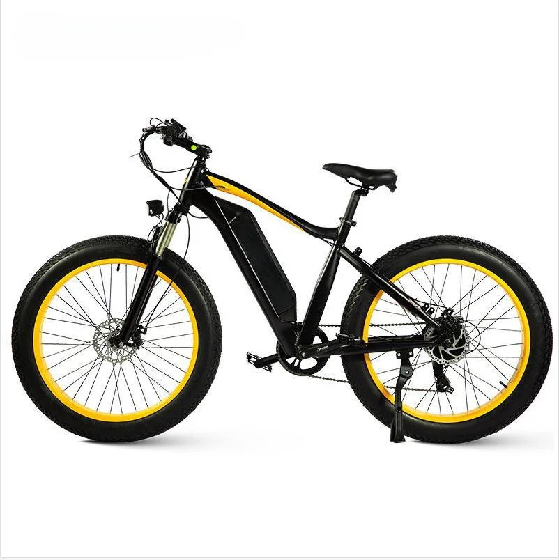 26 * 4.0 Big Power Fat Tire Electric Mountain eBike Electric Bicycle Com CE