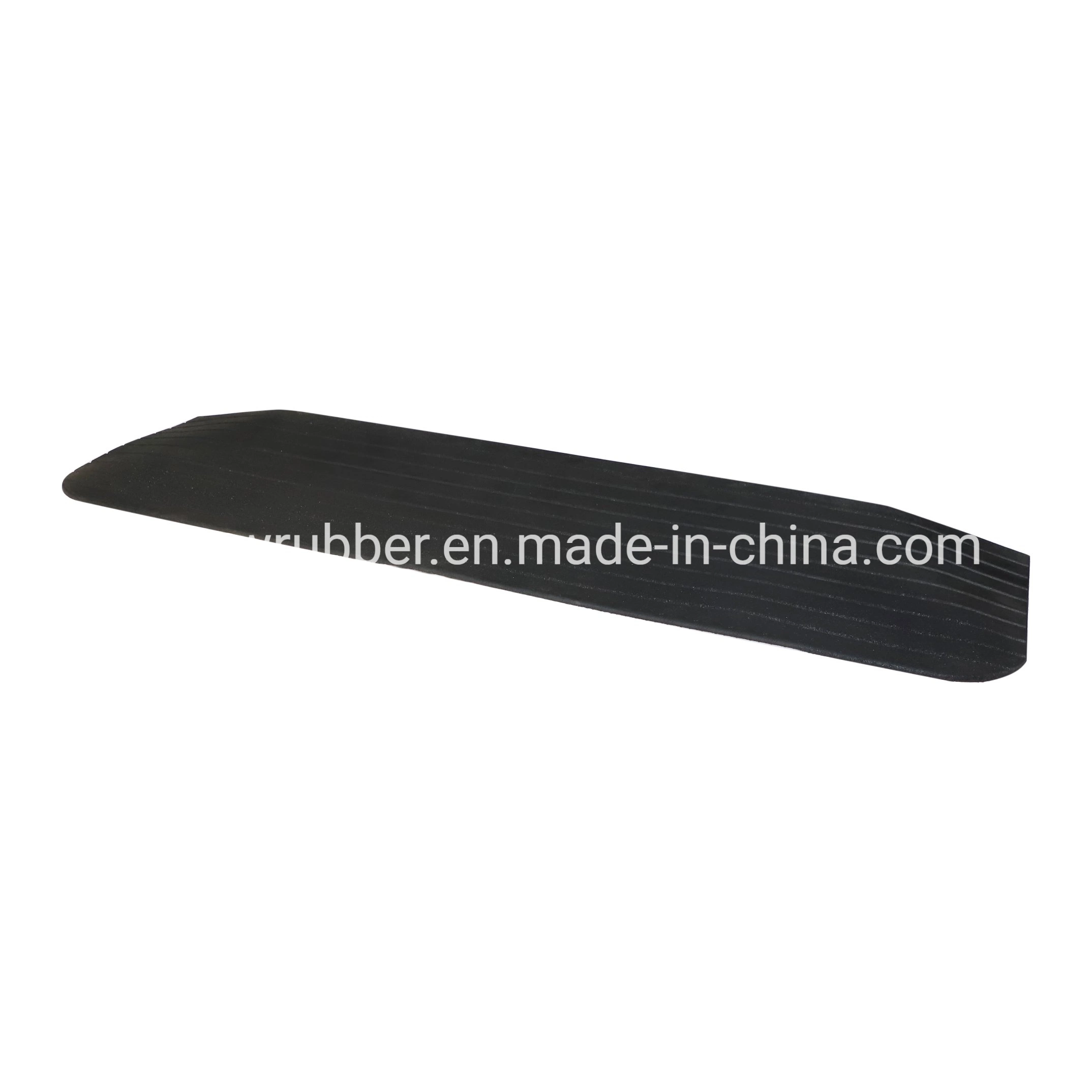 Silla de ruedas Loading rampa para coche caliente Venta Rubber 2023 Negro Artículo Amarillo Garaje Color material de estacionamiento piezas origen vida Tamaño MOQ