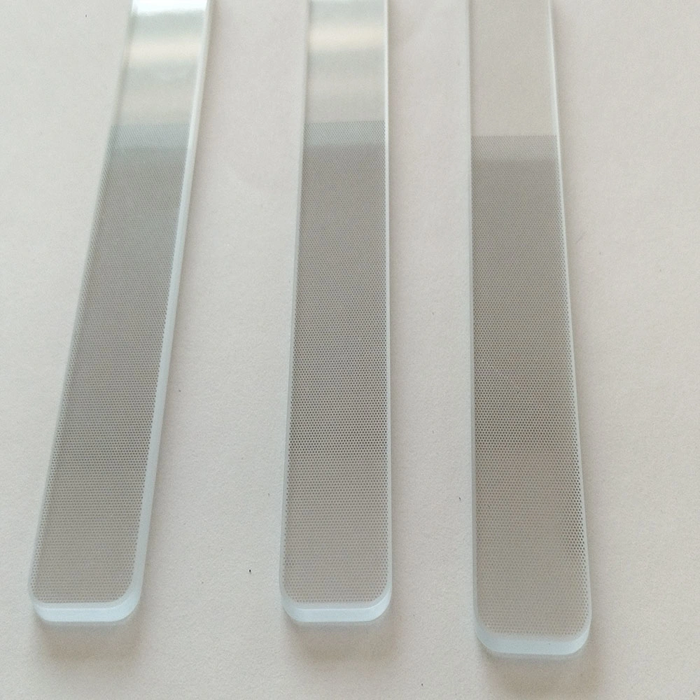 Professional Private Label Custom Durable Nano Glass Nail Buffer File Shiner Glass Nail File with Plastic Box